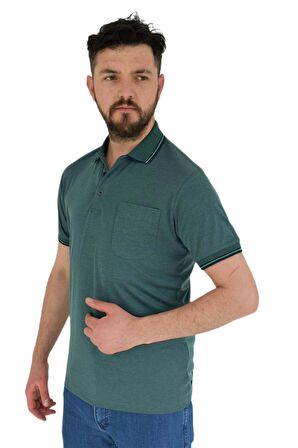 Erkek Polo Yaka Cepli Tişört Kagi 2356 BGL-ST02880