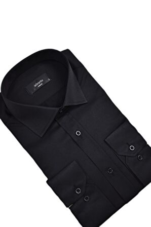 Erkek Silim Fitt Uzun Kol Gömlek Micro BGL-ST02985