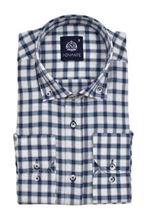 Erkek Ekose Klasik Uzun Kol Gömlek Oxford BGL-ST02989