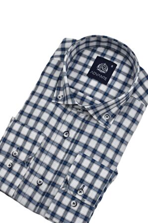 Erkek Ekose Klasik Uzun Kol Gömlek Oxford BGL-ST02989