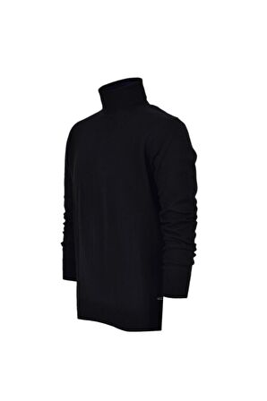 Erkek Spor Düz Balıkçı Yaka Kazak R21010 BGL-ST03179
