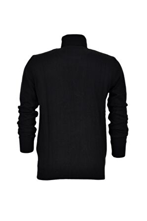 Erkek Spor Düz Balıkçı Yaka Kazak R21010 BGL-ST03179