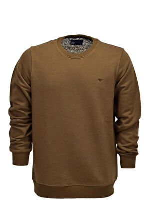 Erkek Spor Sıfır Yaka Sweatshirt R2247 BGL-ST03188