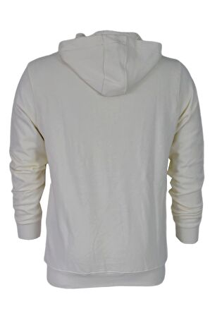 Erkek Kapüşonlu Baskılı Basic Sweatshirt R2222 BGL-ST03194