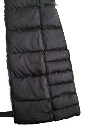 Kadın Kapüşonlu Uzun Yelek 5003 BGL-ST01646