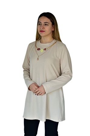 Kadın Kaşkorse Fitilli Tunik A18501 BGL-ST03278