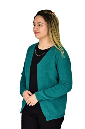 Kadın Yumoş Spor Triko Hırka BGL-ST03360