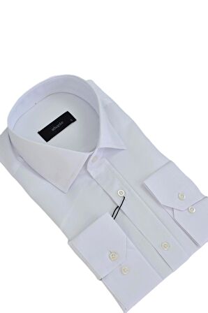 Erkek Klasik Uzun Kol Gömlek Micro BGL-ST03497