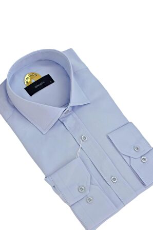 Erkek Klasik Uzun Kol Gömlek Micro BGL-ST03497