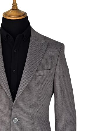 Erkek Tek Spor Ceket Çift Yırtmaçlı BGL-ST03590