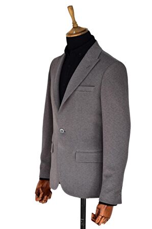 Erkek Tek Spor Ceket Çift Yırtmaçlı BGL-ST03590