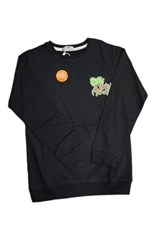 Erkek Çocuk Avesome Baskılı Sweatshirt BGL-ST03675