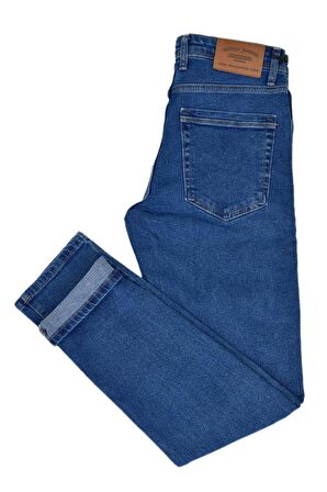 Erkek Silim Fit Jeans Pantolon 321 BGL-ST03753