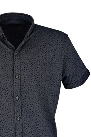 Erkek Önden Düğmeli Yakalı Tişört R4280 BGL-ST03769