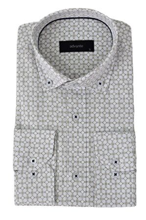 Erkek Uzunkol Piti Kareli Gömlek BGL-ST03798