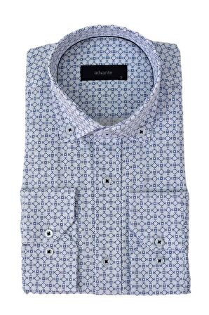 Erkek Uzunkol Piti Kareli Gömlek BGL-ST03798