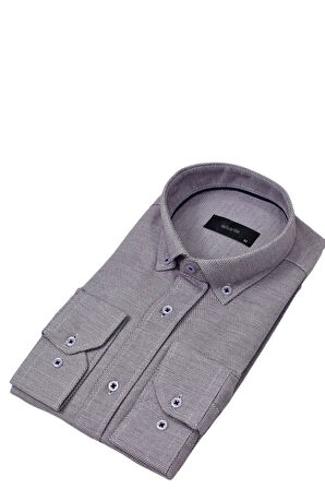 Erkek Klasik Tek Cepli Gömlek BGL-ST03903