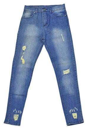 Kadın Eskitme Model Jeans BGL-ST03914