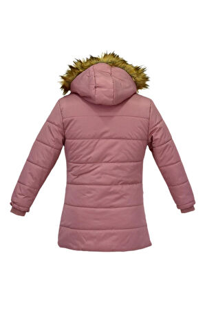 Kız Çocuk Kapüşonlu Mont BS-2015