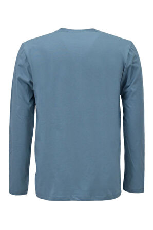 Erkek Spor Mevsimlik Sıfır Yaka Sweatshirt BGL-ST03936