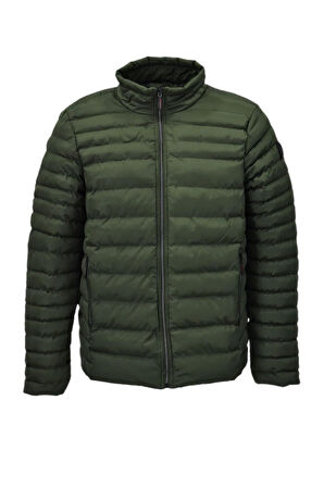 Erkek Haki Spor Şişme Mont 3066 BGL-ST04001