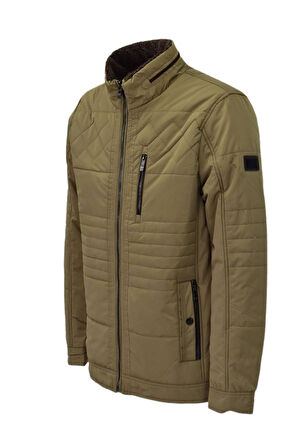 Erkek Yaka Kürklü Spor Mont M3300 BGL-ST04009