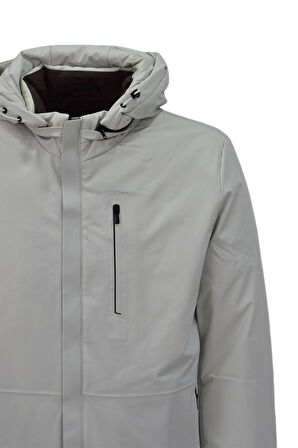 Erkek Kapüşonlu Spor Mont M3334 BGL-ST04015