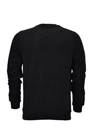 Erkek Büyük Beden Sıfır Yaka Sweatshirt  6834 BT BGL-ST04021