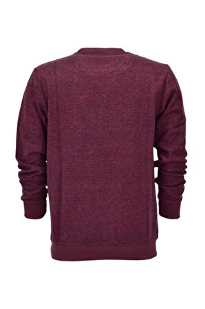 Erkek Sıfır Yaka Sweatshirt  2508 BGL-ST04027