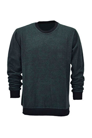 Erkek Sıfır Yaka Sweatshirt  2508 BGL-ST04027