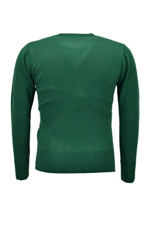 Kadın Sıfır Yaka Spor Kazak BGL-ST04085