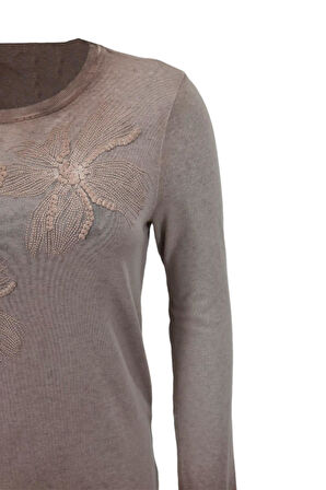 Kadın Pamuk İtalyan Kazak 4547 BGL-ST04094