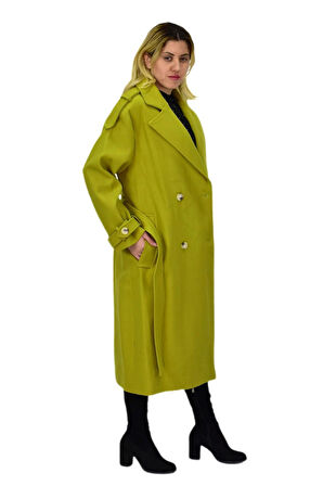 Kadın Uzun Kaşe Kaban BGL-ST04117