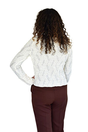 Kadın Yazlık Otantik Bürümcük Hırka BGL-ST04246