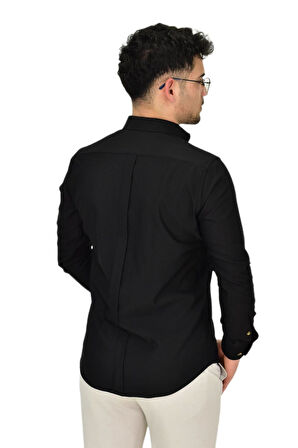 Erkek Likralı Spor Silim Fit Gömlek BGL-ST04326