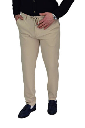 Erkek Beli Lastikli Jogger Pantolon Regular Fit BGL-ST04328