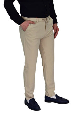 Erkek Beli Lastikli Jogger Pantolon Regular Fit BGL-ST04328