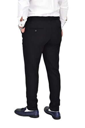 Erkek Beli Lastikli Jogger Pantolon Regular Fit BGL-ST04328