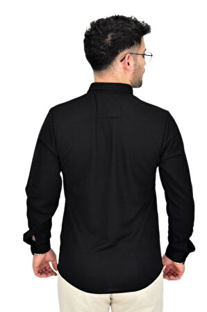 Erkek Likralı Spor Silim Fit Gömlek BGL-ST04331