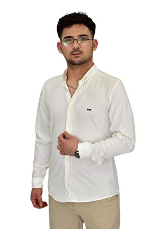 Erkek Likralı Spor Silim Fit Gömlek BGL-ST04332