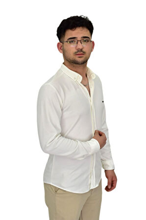Erkek Likralı Spor Silim Fit Gömlek BGL-ST04332