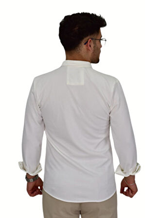 Erkek Likralı Spor Silim Fit Gömlek BGL-ST04332