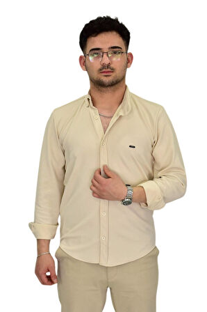 Erkek Likralı Spor Silim Fit Gömlek BGL-ST04332