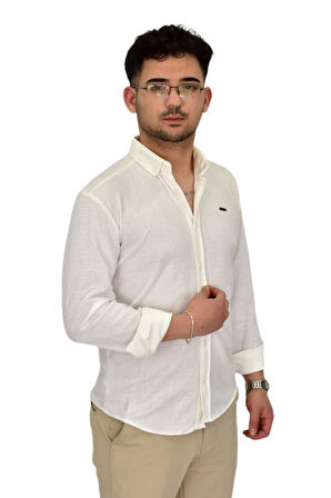 Erkek Likralı Spor Silim Fit Gömlek BGL-ST04333
