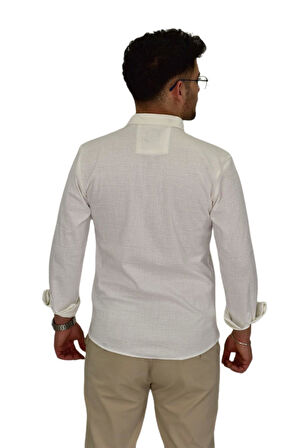 Erkek Likralı Spor Silim Fit Gömlek BGL-ST04333