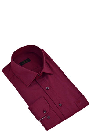 Erkek Klasik Tek Cepli Uzun Kol Gömlek BGL-ST04335