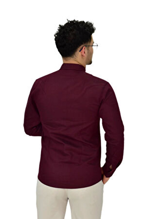 Erkek Spor Likralı Gömlek BGL-ST04343