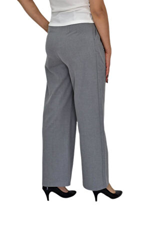 Kadın Pileli Bol Pantolon BGL-ST04352