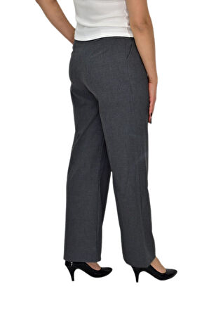 Kadın Pileli Bol Pantolon BGL-ST04352