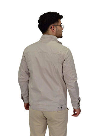 Erkek Mevsimlik Kanvas Spor Mont 8001 BGL-ST04369
